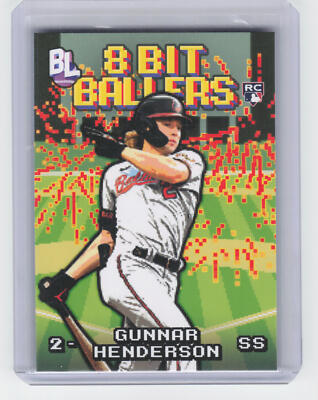 2023 Topps Big League #8B-9 Gunnar Henderson 8 Bit Ballers