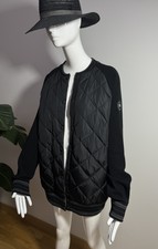 Canada Goose Hybridge Knit Quilted Wool And Down Bomber Jacket L New Tags
