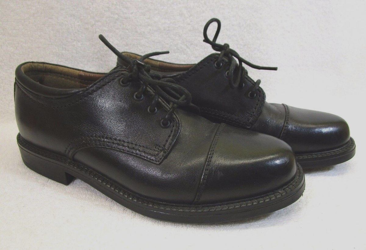 Dockers Black Capped Toe Dress Oxfords Men