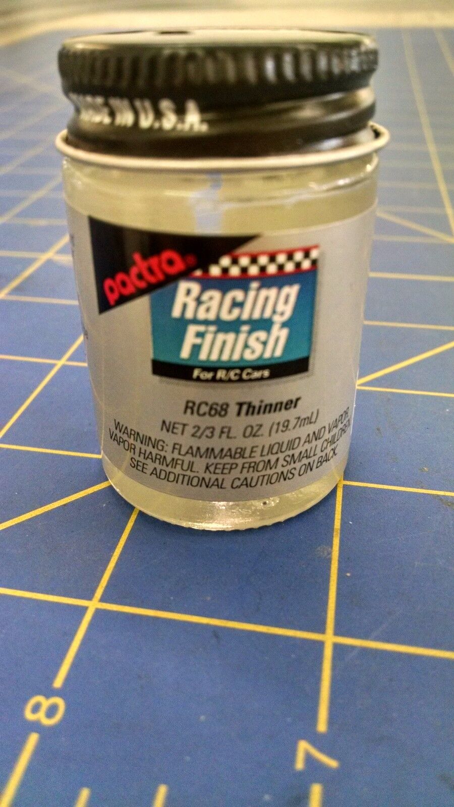 Pactra RC68 Paint Thinner 2/3 oz Mid America Raceway