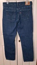 Levi's Classic Straight Medium Wash Mid Rise Womens Blue Jeans 12