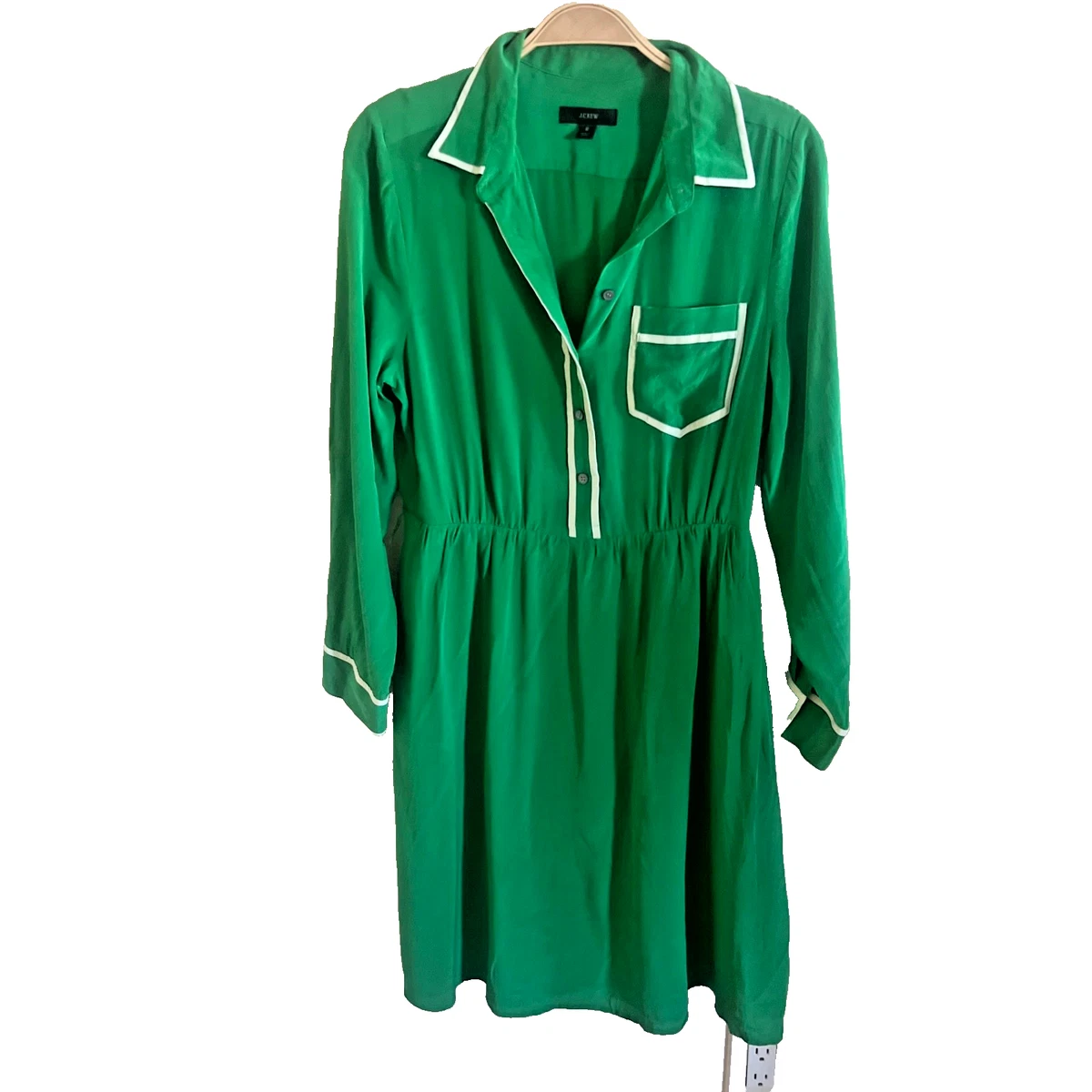 j crew silk shirt dress J.Crew Silk Sheath Dress