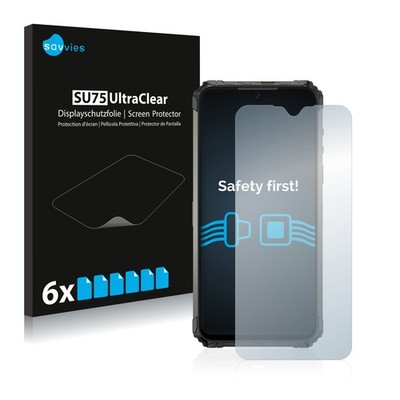 6x Schutzfolie für Ulefone Armor 7 Display Schutz Folie