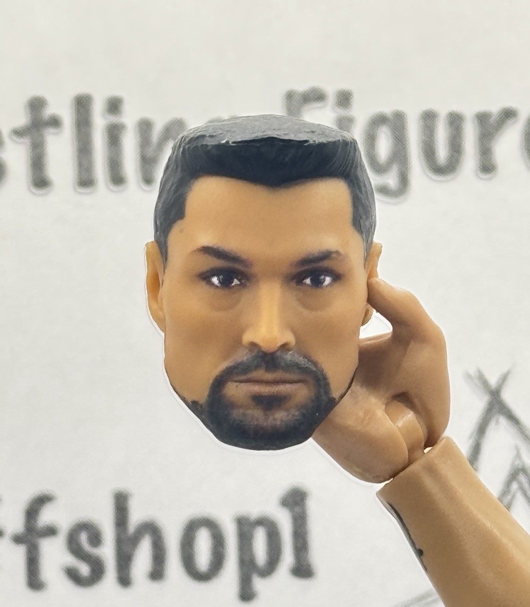 WWE MNW Elite Series - Steve Blackman Head Only Fodder Mattel 1/12 Scale