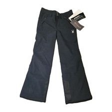 Spyder Girls Revel Insulated Ski Snowboarding Pants Size S BLACK NEW Snow