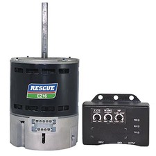 U.S. Motors 5862 Ecm Replacement Motor, 1 Speed, Open Air-Over, Band Mount,