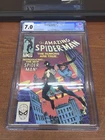 Amazing Spider-Man #252 Newstand CGC Graded 7.0 Marvel Comics F/VF 7.0