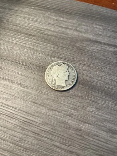 1907-D Barber Half Dollar
