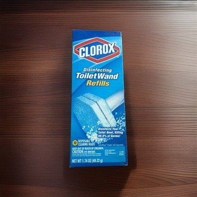 Clorox ToiletWand Toilet Cleaning Refills Disposable 10 Count Value Pack New