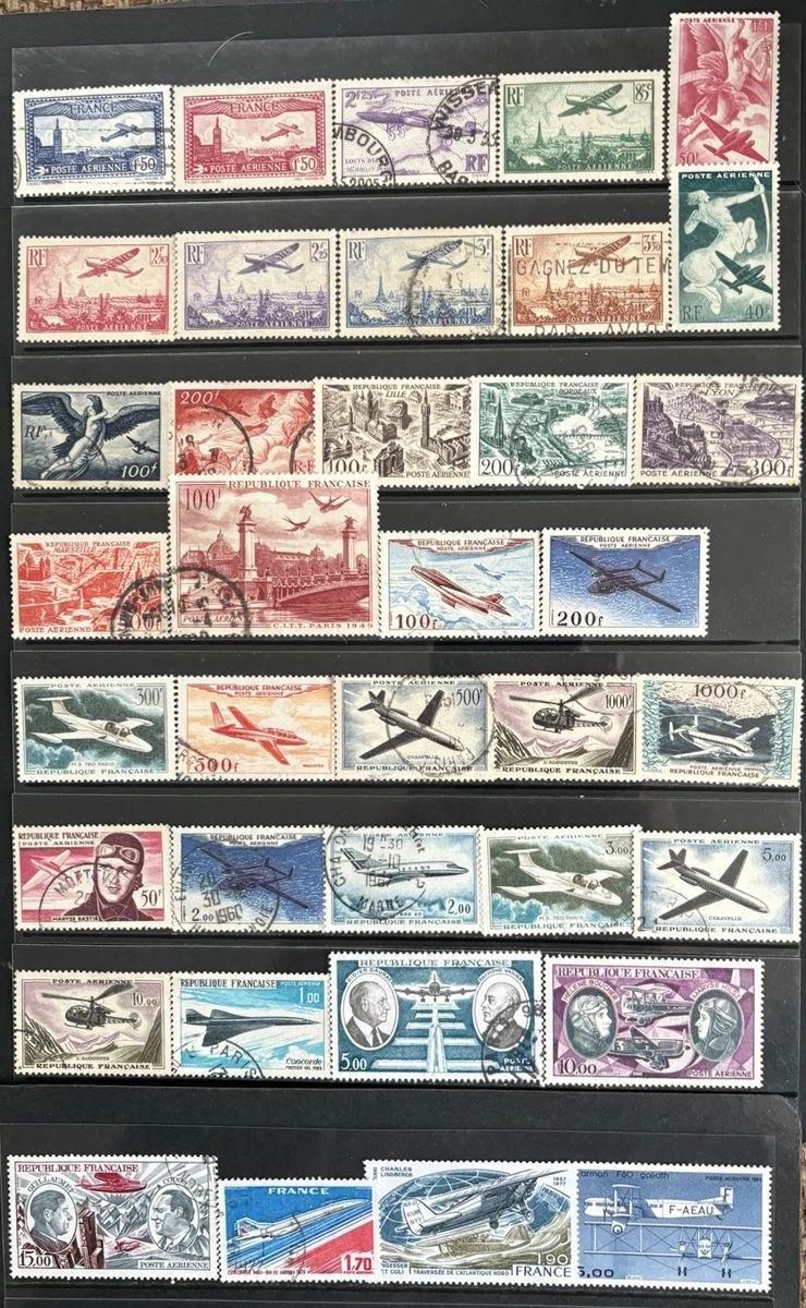 France 1930-1984 Airmail issues MNH/MH & Used