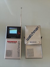 Vintage Sony/HONDA Watchman FD-20A Handheld Portable ANTENA TV Television