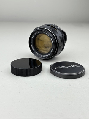 Pentax Asahi Super Takumar 50mm F1.4 Lens M42 Japan 2305119 w/ Front & Rear Caps