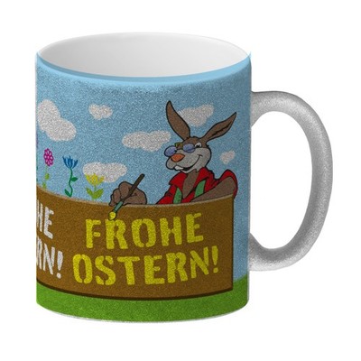 Frohe Ostern! Glitzer-Kaffeebecher Du bist noch auf der Suche nach einem