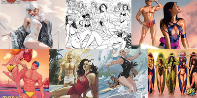 Marvel Swimsuit Special: Friends Foes & Rivals #1 Cover Pick  Lozano/JSC 1:25