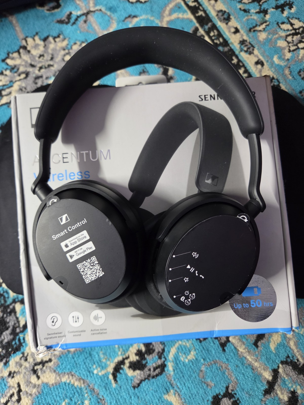 Sennheiser ACCENTUM Wireless Bluetooth Headphones - Only Used For A Week!