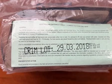 Austrailian Military - CR1M Ration 2018 - Menu B