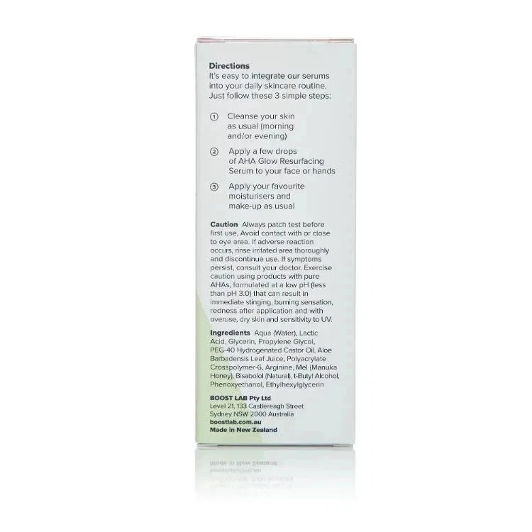 Suero rejuvenecimiento Boost Lab Aha Glow 30 ml Foto 3 de 4