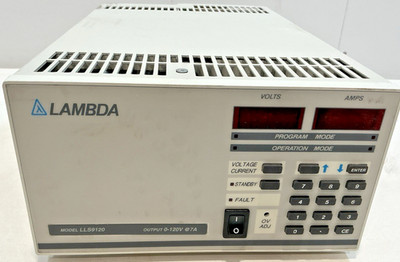 LAMBDA LLS9120 115 VAC Power Supply - 0-120 Volts at 7Amps - BRAND NEW