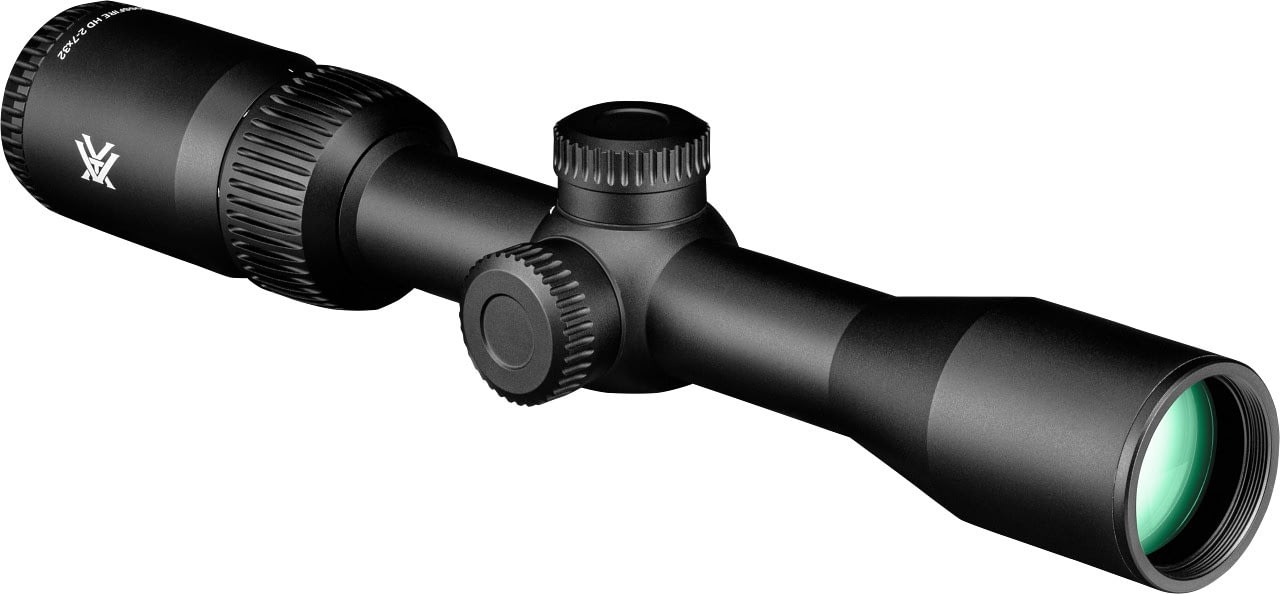 Vortex Crossfire HD 2-7x32 mm 1 in Tube Rifle Scope, Second Focal : CFR-2702
