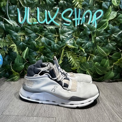 On Running Cloudnova Grey Cream Running Shoes Sneakers Mens Size 8.5
