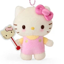 [Brand New] Hello Kitty  Fujiya Chocolate Mascot Holder with Stick