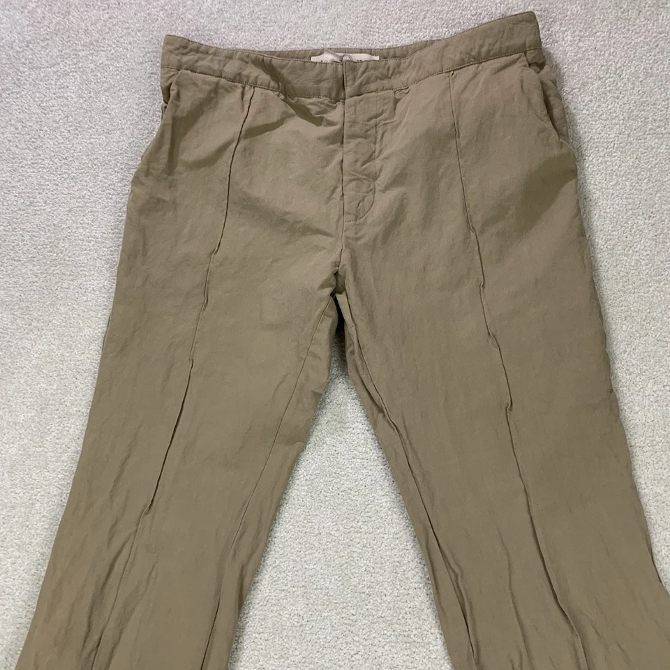 Marni Pants 42 Linen Blend Chino Quiet Luxury Designer Minimalist Italy - Image 2 of 4