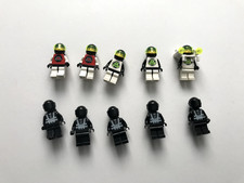 Lego 10 minifigure lot - Blacktron, Mtron - vintage