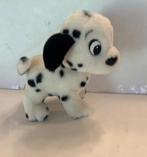 Vtg Disney 101 Dalmatians Puppy Plush 7" Stuffed Animal Dog Walt Disney Company