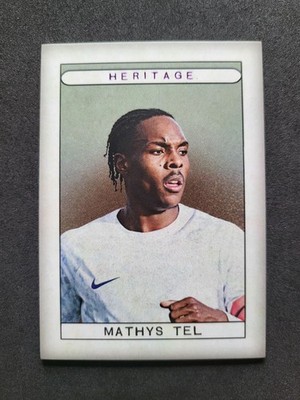 2024 Futera Unique Heritage, Mathys Tel, Amethyst /29, France, # HG098