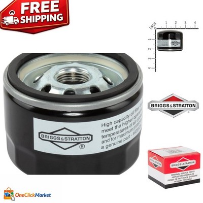 Genuine 492932S Lawn Mower Oil Filter - Leak-Free Seal and Reliability