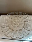 Vintage Georgetown Pattern Clear Deviled Egg Tray by Federal Glass Company