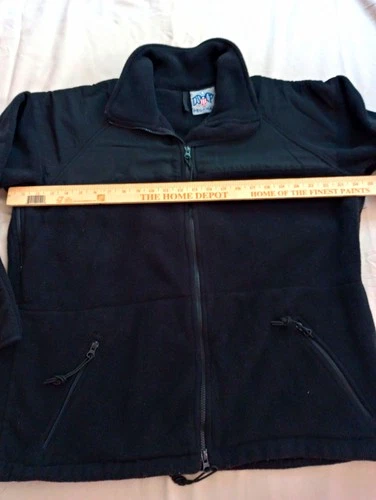 USGI Military ECWCS Gen II Black Fleece Jacket Polartec 300 Peckham DSCP Large - product listing photo