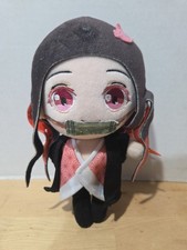 Demon slayer Kimetsu no Yaiba Kamado Nezuko Plush Doll Stuffed Toy 9"