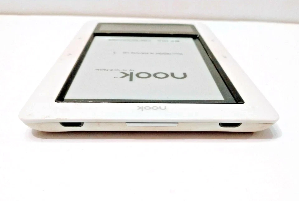 *BROKEN NOT WORKING* NOOK G3 WIFI BY BARNES & NOBLES E-READER BOOK WHITE TABLET - Image 4 of 4