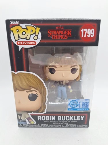 Funko Pop! Stranger Things - Robin Buckley (with Flashlight) + Protector