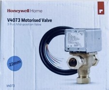 HONEYWELL V4073 GENUINE 3 PORT MID POSITION 22MM DIVERTER VALVE V4073A1039