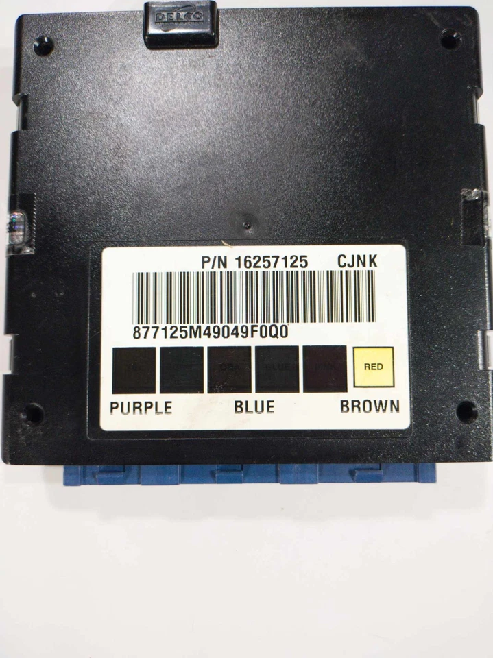 1999 2000 GMC Silverado Sierra Yukon 1500 Body Control Module 16257125 CJNK OEM - Image 2 of 4