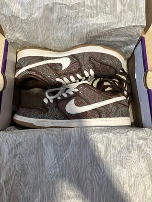 Nike SB Dunk Low Pro  Paisley Brown  | Gr. 43 | Gebraucht