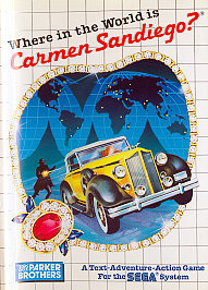 Where in the World Is Carmen Sandiego (Sega Master, 1989)