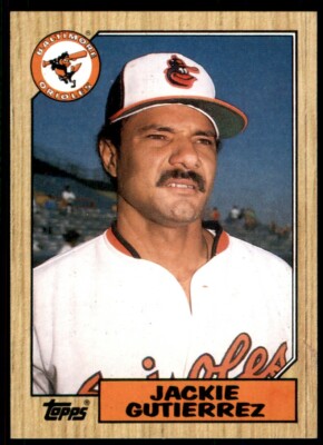 1987 Topps Baseball #276 Jackie Gutierrez | eBay