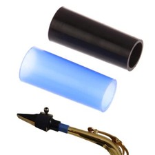 2 Pack Alto Saxophone Neck Cork Sleeve Replacement Sax Bend Blue/Black