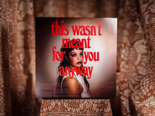 LIQUID FILLED Lola Young This Wasn’t Meant For You Anyway vinyl IN HAND blood LP - Picture 6 of 6