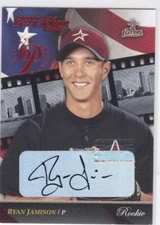 2002 Studio Private Signings Astros Baseball Card #227 Ryan Jamison /250 AUTO