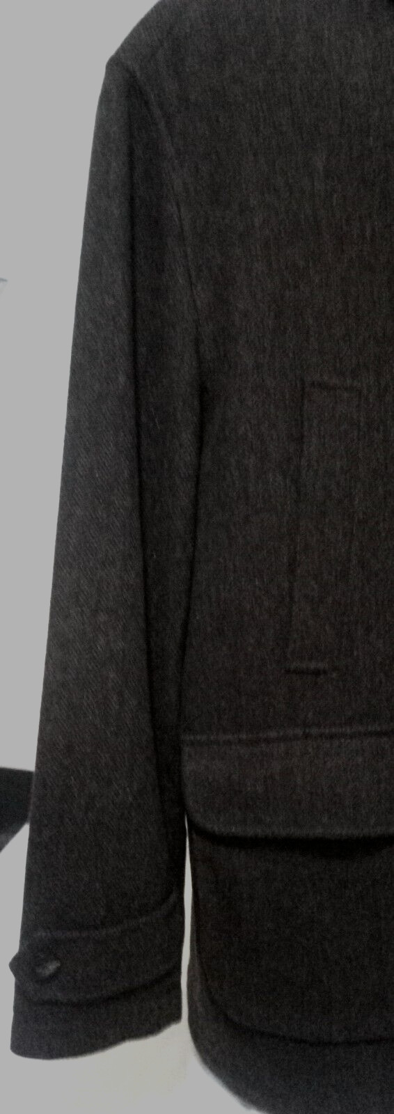 RARE VINTAGE PENDLETON HERRINGBONE DARK BROWN 1OO… - image 6