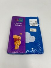 Wamsutta Home Winnie the Pooh Tailored Valance Blue with White Clouds 80 x 14