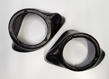 6 1/2" HCWT VEHICLE KICK PANEL REAR DECK SPEAKER SPACERS PODS - WATCH THE VIDEO