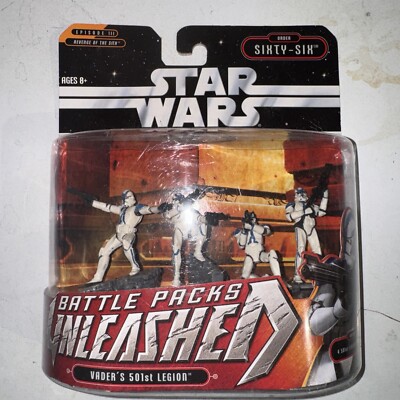 Star Wars Unleashed Battle Packs Order Sixty Six 66 Vaders 501st Legion ...