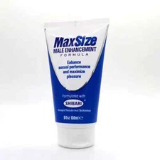 Max Size Male Enhancement Gel Cream, Sexual Performance Enhancement 5oz
