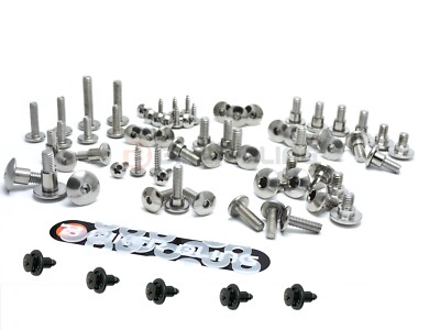 Honda CBR600F F2 1992 Edelstahl Scheibe & Motorrad Verkleidung Schrauben Kit