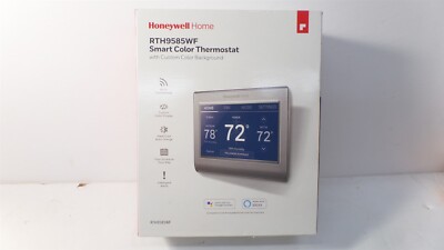 HONEYWELL HOME RTH9585WF WI-FI 7-DAY SMART THERMOSTAT TOUCHSCREEN COLOR DISPLAY